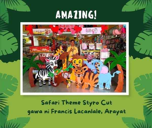 Safari Theme Styro Cut